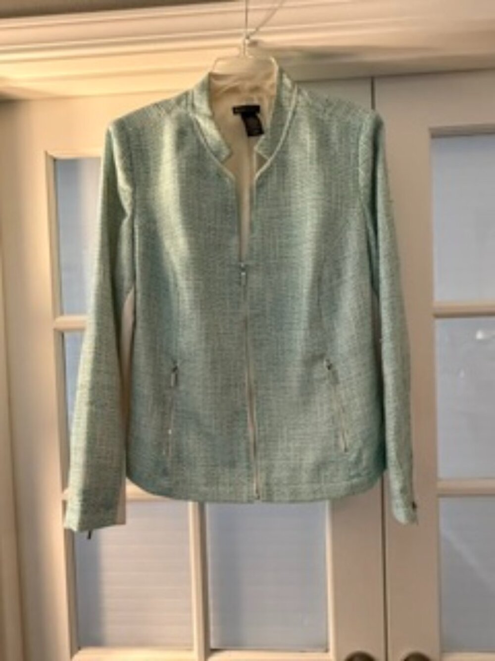 Lane Bryant Green Tweed Jacket